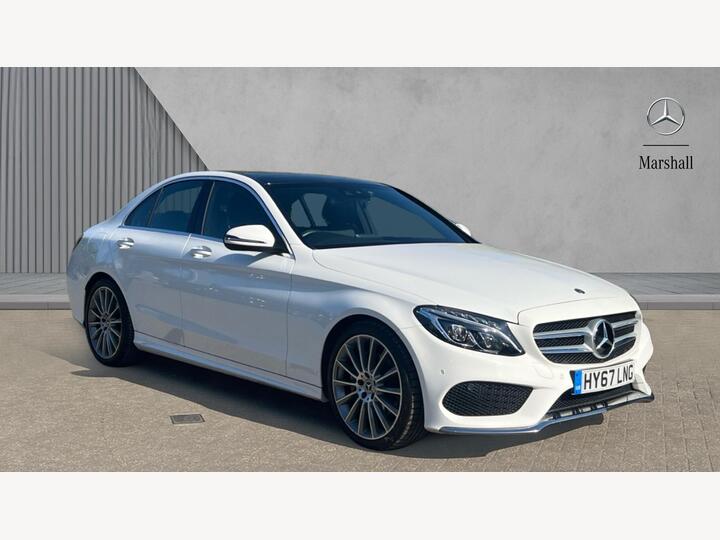 Mercedes-Benz C Class 2.0 C200 AMG Line (Premium Plus) G-Tronic+ Euro 6 (s/s) 4dr
