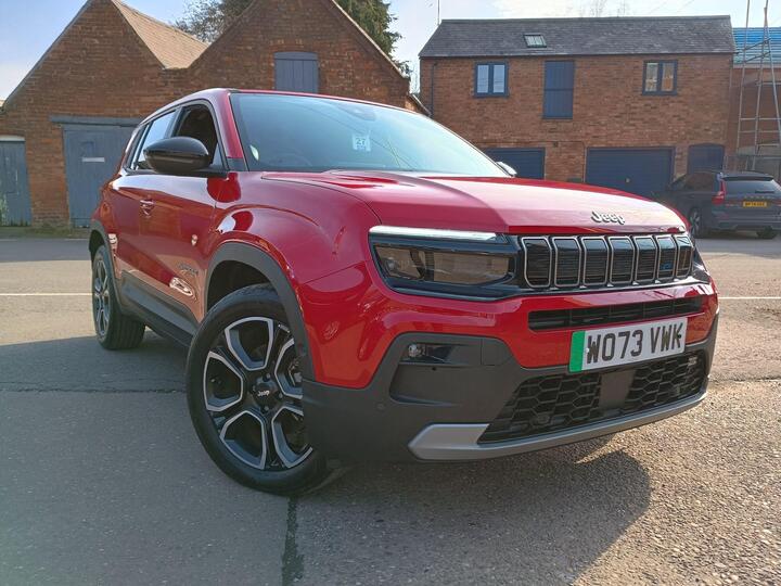 Jeep Avenger 54kWh Summit Auto 5dr Jeep Avenger 54kWh Summit Auto 5dr
