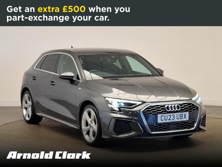 Audi A3 1.0 TFSI 30 S Line Sportback Euro 6 (s/s) 5dr