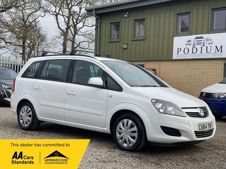 Vauxhall Zafira 1.8 16V Exclusiv Euro 5 5dr