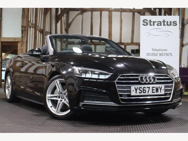 Audi A5 Cabriolet 2.0 TDI S Line S Tronic Euro 6 (s/s) 2dr Audi A5 Cabriolet 2.0 TDI S Line S Tronic Euro 6 (s/s) 2dr