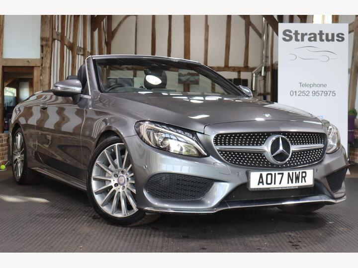 Mercedes-Benz C Class 2.1 C220d AMG Line (Premium Plus) Cabriolet G-Tronic+ Euro 6 (s/s) 2dr