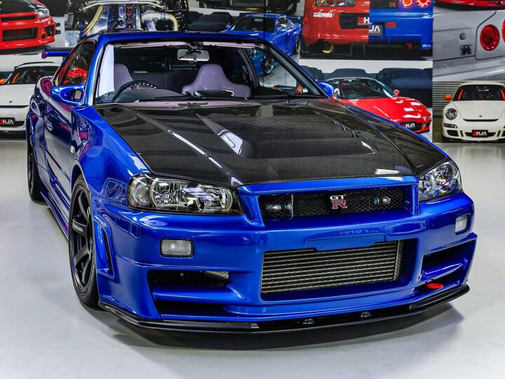 Nissan Skyline R34 GTR (570bhp)