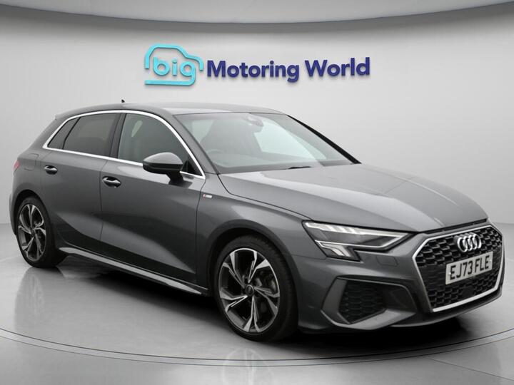 Audi A3 1.0 TFSI 30 S Line Sportback S Tronic Euro 6 (s/s) 5dr