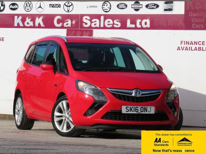 Vauxhall ZAFIRA TOURER 2.0 CDTi SRi Euro 6 (s/s) 5dr