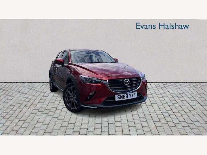 Mazda CX-3 HATCHBACK 2.0 SKYACTIV-G Sport Nav+ 4WD Euro 6 (s/s) 5dr