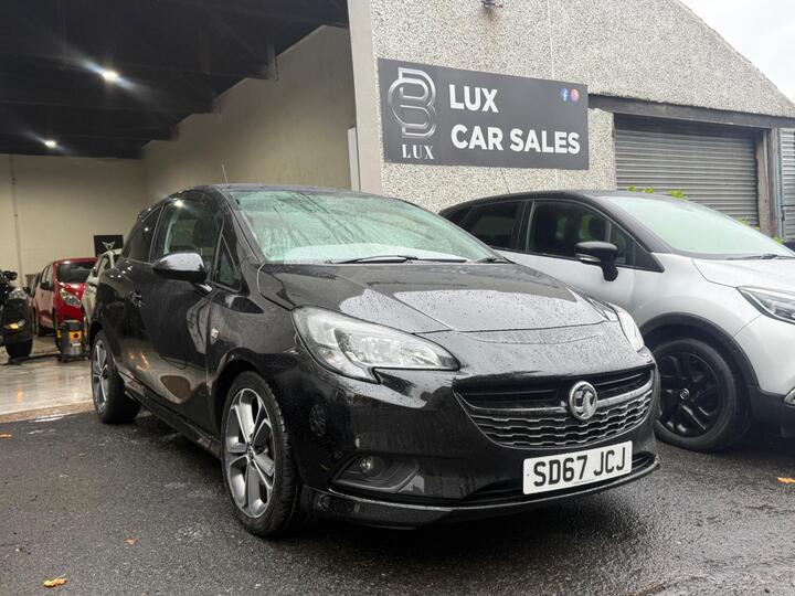 Vauxhall Corsa 1.4i Turbo Black Edition Euro 6 (s/s) 3dr