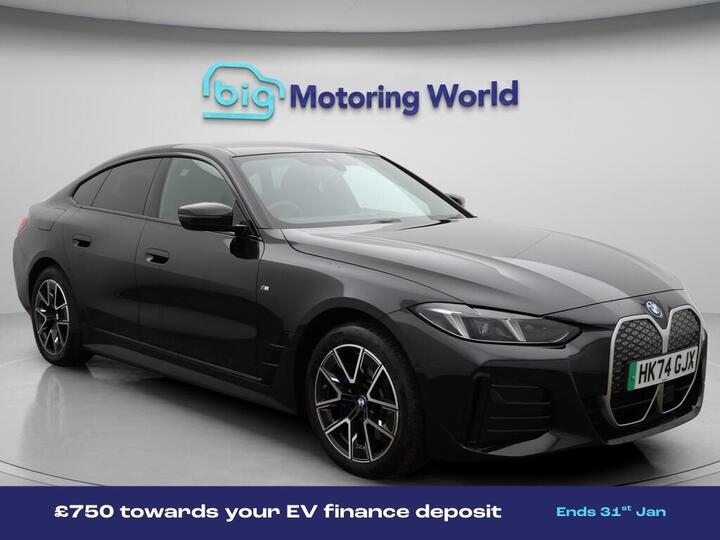 BMW I4 40 83.9kWh M Sport Gran Coupe Auto EDrive 5dr