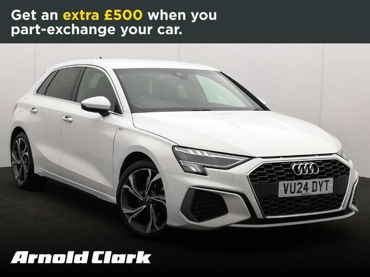 Audi A3 1.0 TFSI 30 S Line Sportback S Tronic Euro 6 (s/s) 5dr