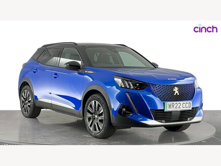 Peugeot E-2008 50kWh GT Premium Auto 5dr (7kW Charger) Peugeot E-2008 50kWh GT Premium Auto 5dr (7kW Charger)