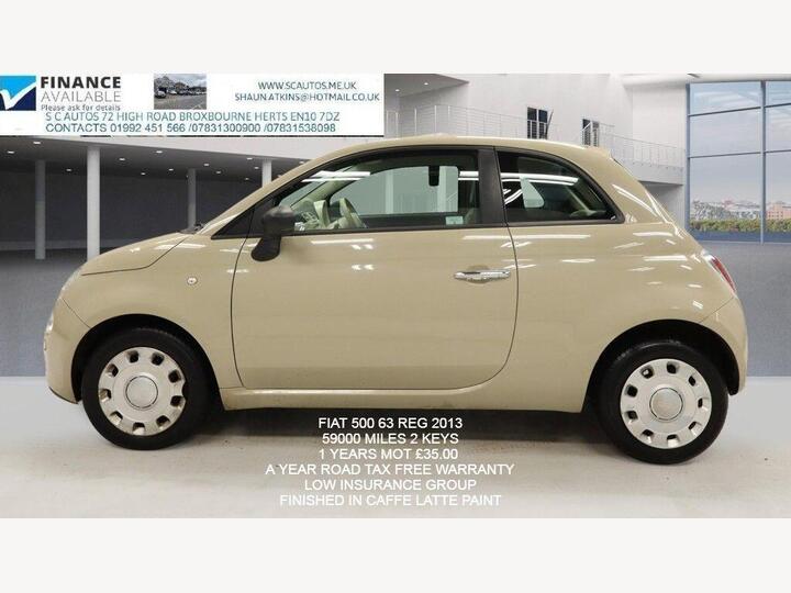 Fiat 500 1.2 Pop Euro 4 3dr