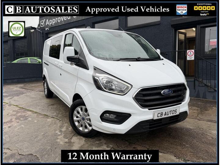 Ford TRANSIT CUSTOM 2.0 300 EcoBlue Limited Crew Van L2 H1 Euro 6 (s/s) 5dr