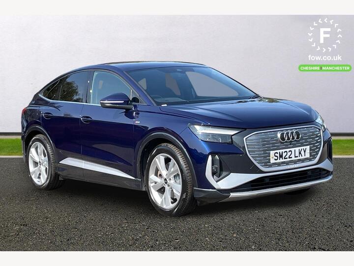 Audi Q4 50 S Line Sportback Auto Quattro 5dr 82kWh