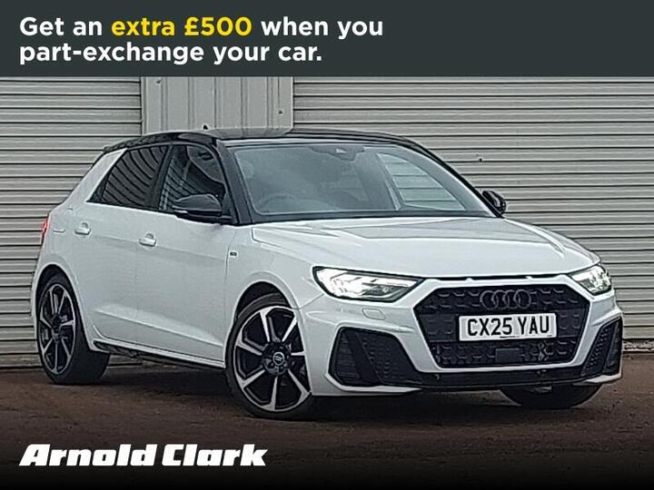 Audi A1 1.0 TFSI 25 Black Edition Sportback S Tronic Euro 6 (s/s) 5dr