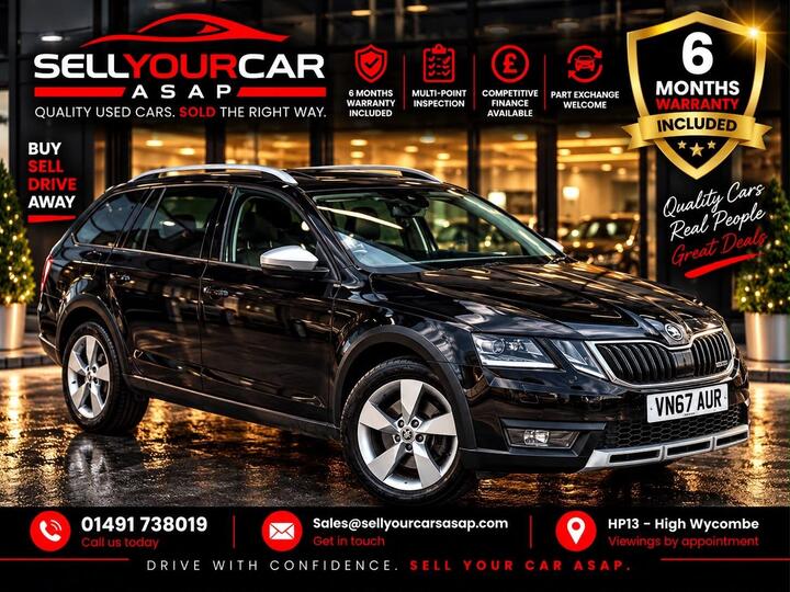 Skoda Octavia 2.0 TDI Scout DSG 4WD Euro 6 (s/s) 5dr