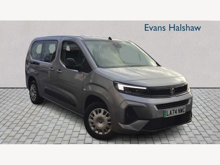 Vauxhall COMBO LIFE ELECTRIC ESTATE 52kWh Design XL MPV Auto 5dr (7.4kW Charger)