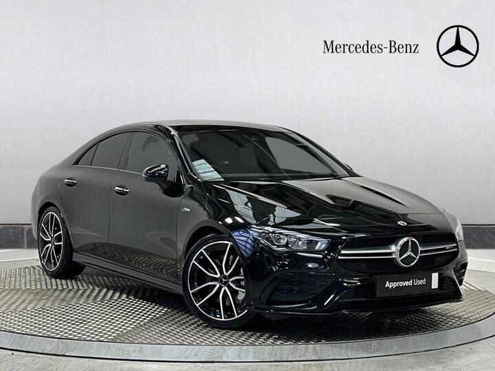 Mercedes-Benz CLA Class 2.0 CLA35 AMG (Premium) Coupe 7G-DCT 4MATIC Euro 6 (s/s) 4dr Mercedes-Benz CLA Class 2.0 CLA35 AMG (Premium) Coupe 7G-DCT 4MATIC Euro 6 (s/s) 4dr