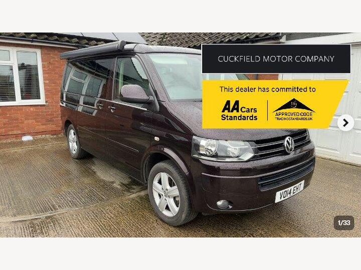 Volkswagen California SE TDI BLUEMOTION TECHNOLOGY