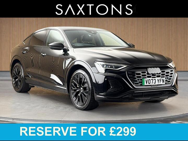 Audi Q8 E-tron 55 Black Edition Sportback Auto Quattro 5dr 114kWh (11kW Charger)