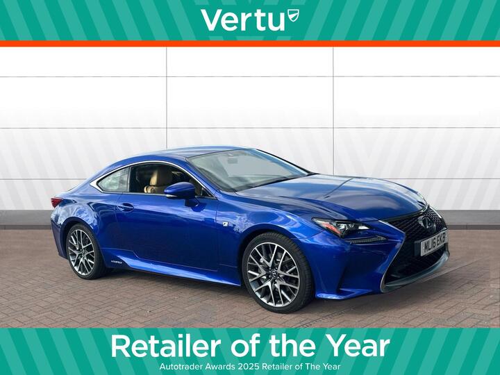 Lexus RC 2.5 300h F Sport CVT Euro 6 (s/s) 2dr