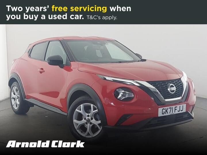 Nissan Juke 1.0 DIG-T N-Connecta DCT Auto Euro 6 (s/s) 5dr