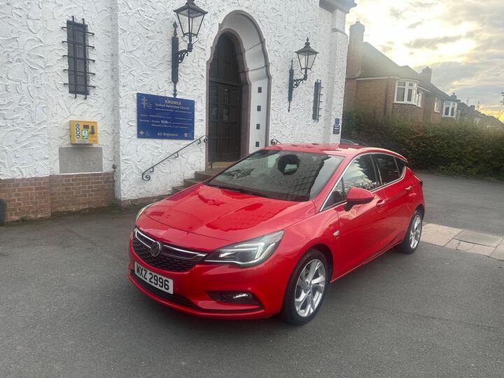 Vauxhall Astra 1.0i Turbo EcoTEC SRi Euro 6 (s/s) 5dr