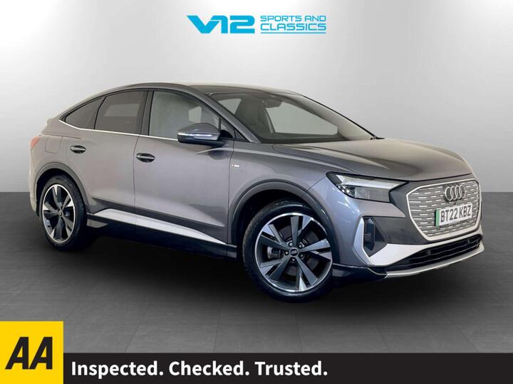 Audi Q4 E-tron 40 S Line Sportback Auto 5dr 82kWh