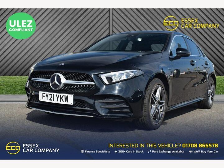 Mercedes-Benz A-CLASS 1.3 A250e 15.6kWh AMG Line (Executive) 8G-DCT Euro 6 (s/s) 4dr