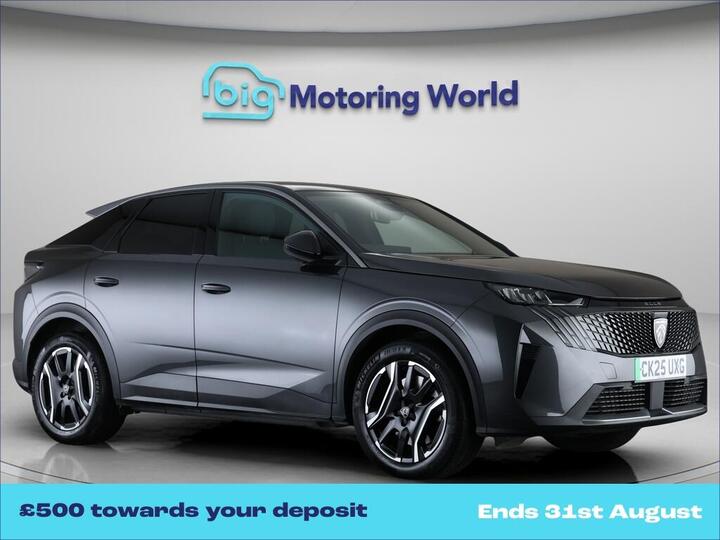 Peugeot E-3008 73kWh Allure Auto 5dr