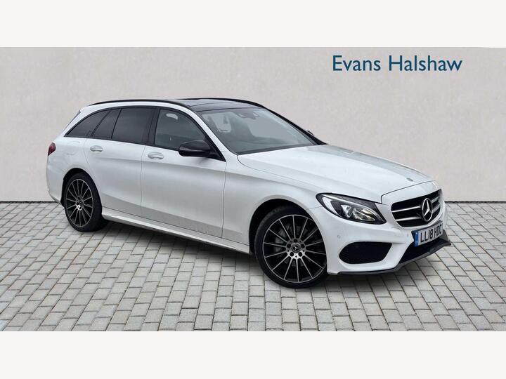 Mercedes-Benz C CLASS ESTATE 2.0 C200 AMG Line (Premium) G-Tronic+ 4MATIC Euro 6 (s/s) 5dr
