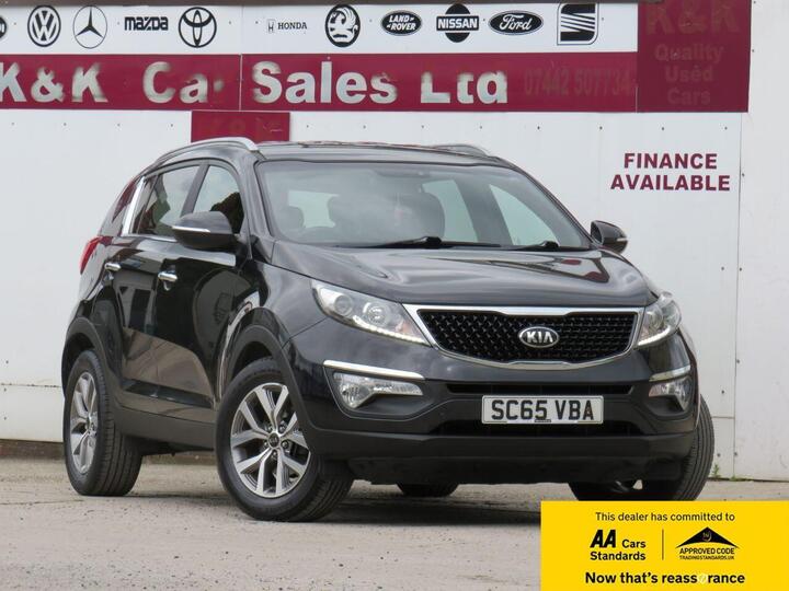 Kia SPORTAGE 1.7 CRDi EcoDynamics Axis Edition 2WD Euro 6 (s/s) 5dr
