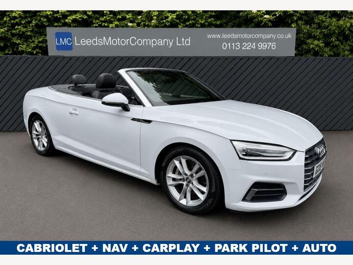 Audi A5 CABRIOLET 2.0 TDI Sport S Tronic Euro 6 (s/s) 2dr Audi A5 CABRIOLET 2.0 TDI Sport S Tronic Euro 6 (s/s) 2dr