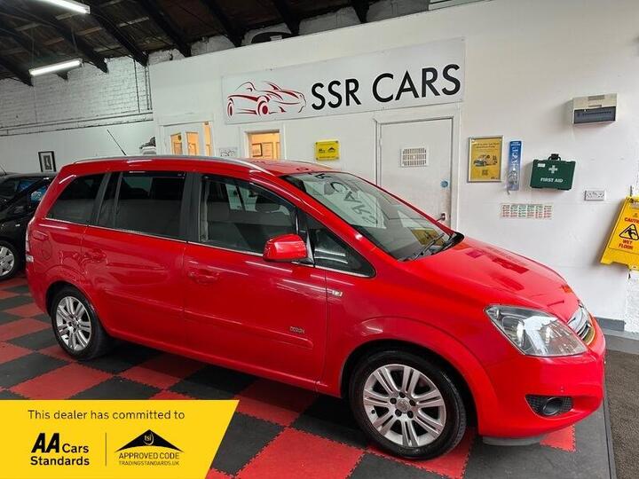 Vauxhall Zafira 1.7 CDTi EcoFLEX Design Euro 5 5dr (SNav)