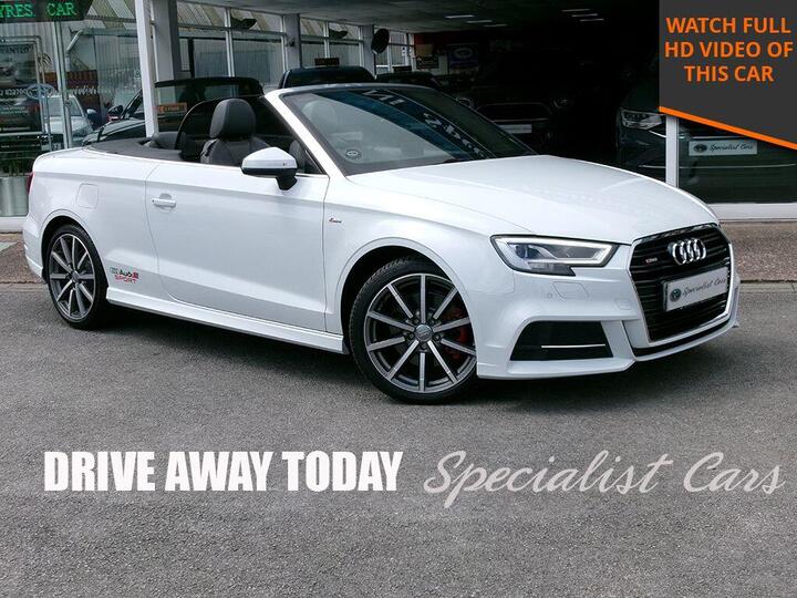 Audi A3 CABRIOLET 2.0 TDI S Line Euro 6 (s/s) 2dr