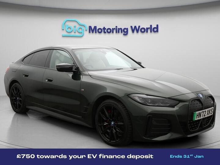 BMW I4 M50 83.9kWh Gran Coupe Auto 4WD 5dr