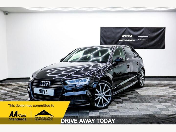 Audi A3 1.6 TDI 30 Black Edition Sportback S Tronic Euro 6 (s/s) 5dr