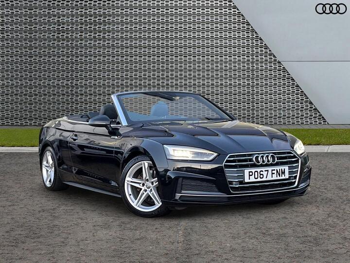 Audi A5 Cabriolet 2.0 TFSI S Line S Tronic Euro 6 (s/s) 2dr Audi A5 Cabriolet 2.0 TFSI S Line S Tronic Euro 6 (s/s) 2dr