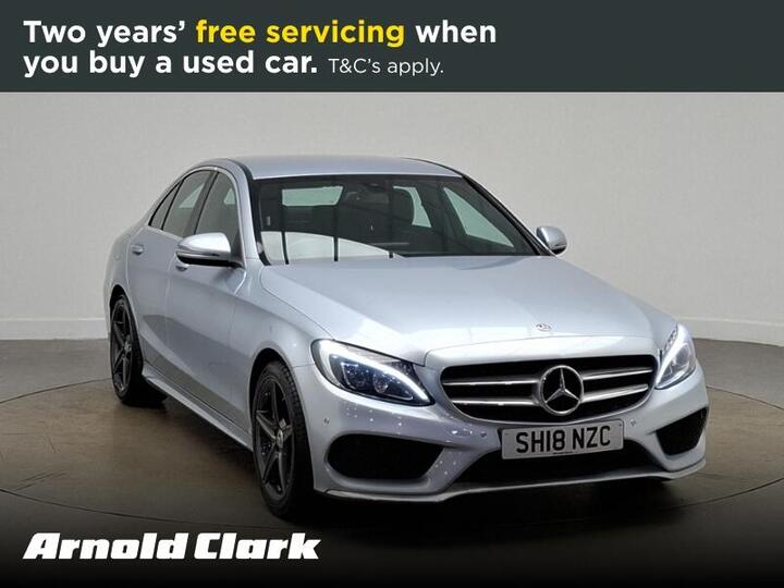 Mercedes-Benz C Class 2.1 C220d AMG Line G-Tronic+ Euro 6 (s/s) 4dr