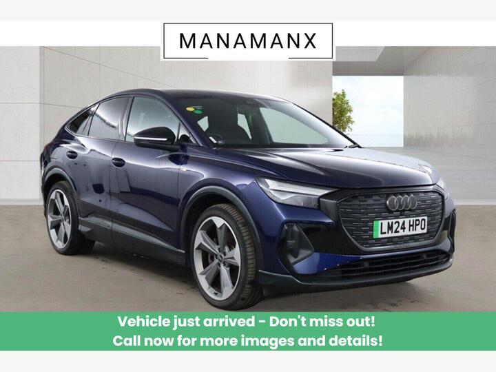 Audi Q4 E-tron 45 Black Edition Sportback Auto 5dr 82kWh