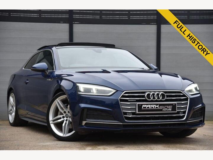 Audi A5 2.0 TDI S Line S Tronic Quattro Euro 6 (s/s) 2dr