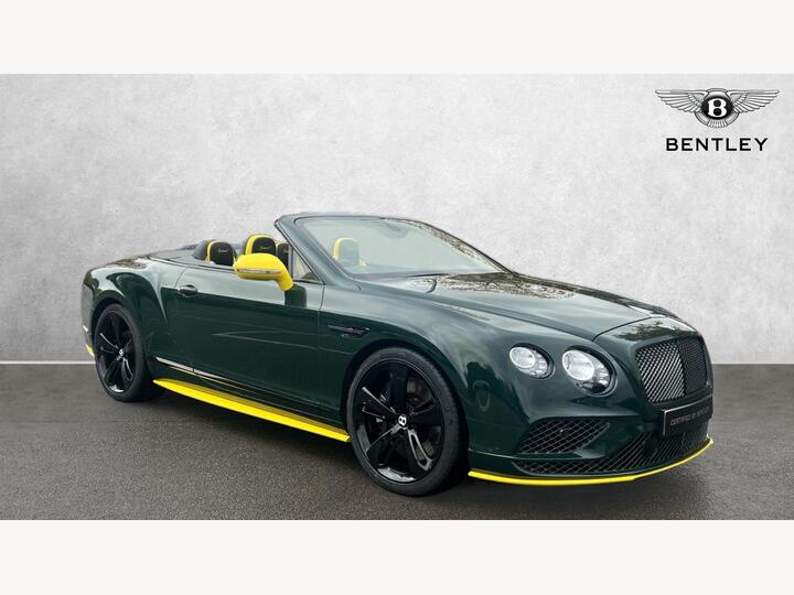 Bentley Continental GT Speed 6.0 W12 GTC Speed Auto 4WD Euro 6 2dr