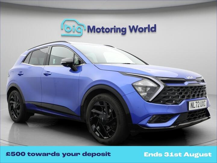 Kia Sportage 1.6 T-GDi 13.8kWh GT-Line Auto AWD Euro 6 (s/s) 5dr