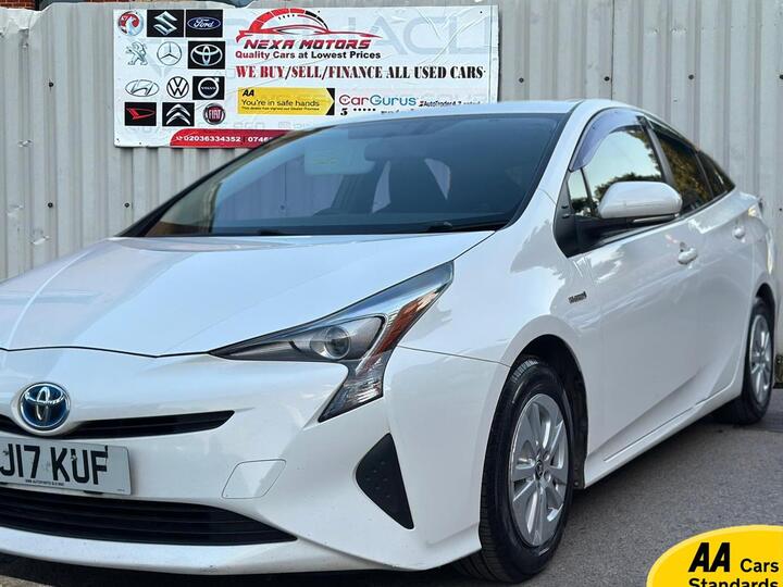 Toyota Prius 1.8 VVT-h Active Hatchback 5dr Petrol Hybrid CVT Euro 6 (s/s) (122 Ps) Toyota Prius 1.8 VVT-h Active Hatchback 5dr Petrol Hybrid CVT Euro 6 (s/s) (122 Ps)