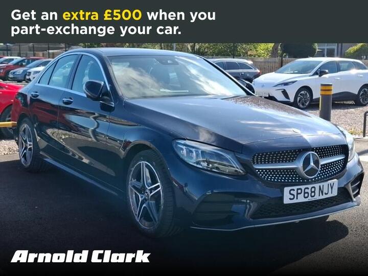 Mercedes-Benz C Class 2.0 C220d AMG Line (Premium Plus) G-Tronic+ Euro 6 (s/s) 4dr