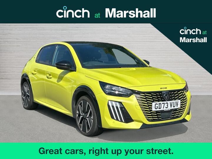 Peugeot E-208 51kWh GT Auto 5dr (7.4kW Charger) Peugeot E-208 51kWh GT Auto 5dr (7.4kW Charger)