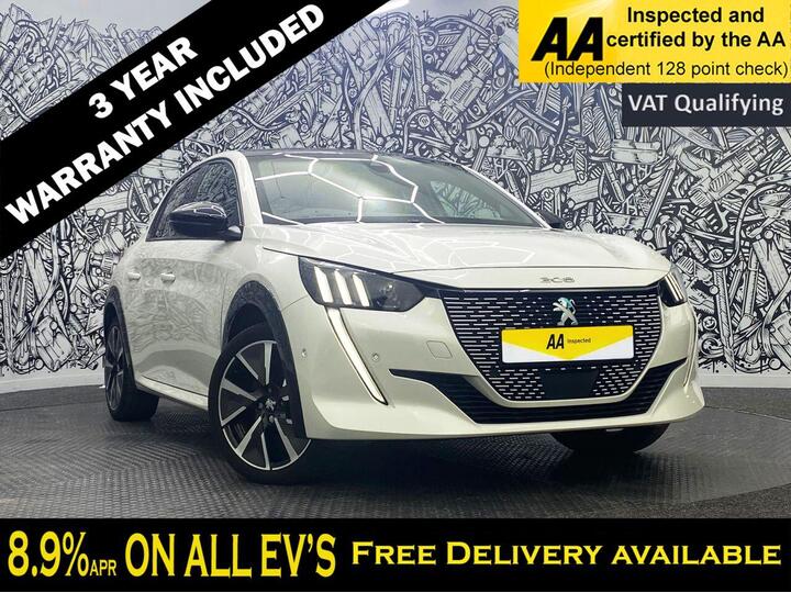 Peugeot E-208 50kWh GT Auto 5dr Peugeot E-208 50kWh GT Auto 5dr