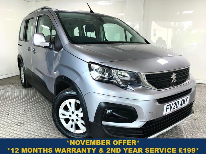 Peugeot RIFTER 1.5 BlueHDi Allure Standard MPV Euro 6 (s/s) 5dr Peugeot RIFTER 1.5 BlueHDi Allure Standard MPV Euro 6 (s/s) 5dr