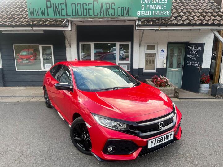Honda CIVIC 1.0 VTEC Turbo Sport Line Euro 6 (s/s) 5dr
