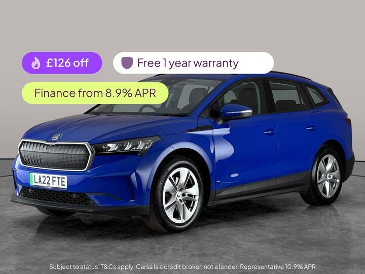 Skoda Enyaq IV 62kWh 60 Auto 5dr (DC120kW)
