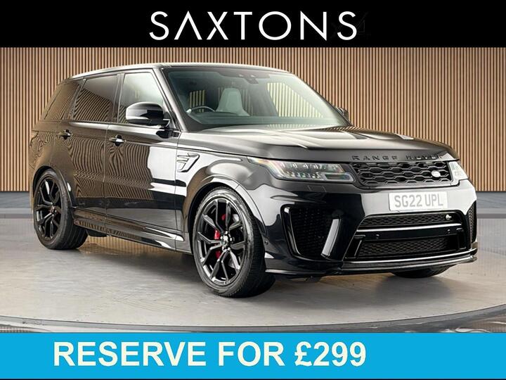 Land Rover Range Rover Sport 5.0 P575 V8 SVR Auto 4WD Euro 6 (s/s) 5dr